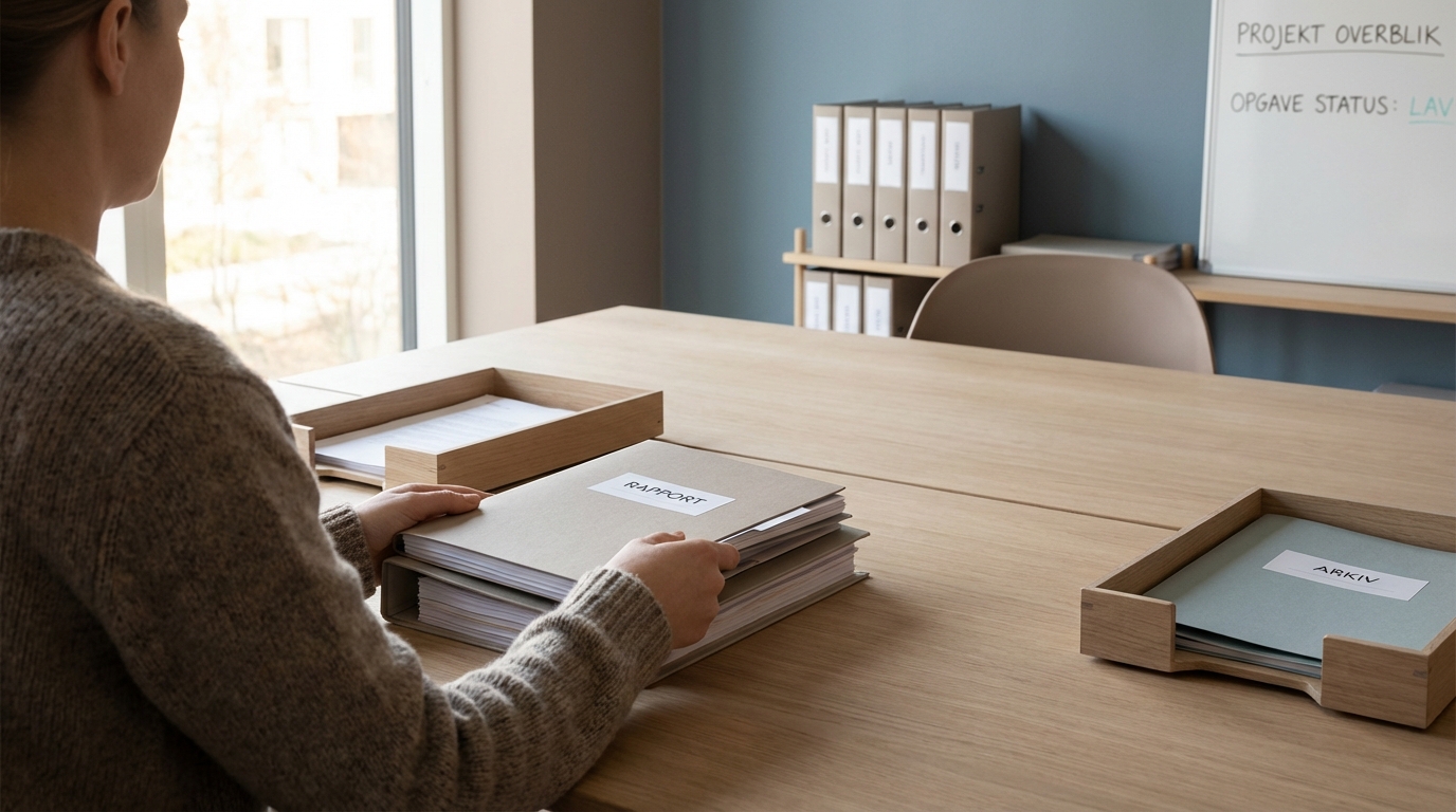 Effektiv sortering af rapporter og dokumenter med AI, der allerede ændrer arbejdsmarkedet.