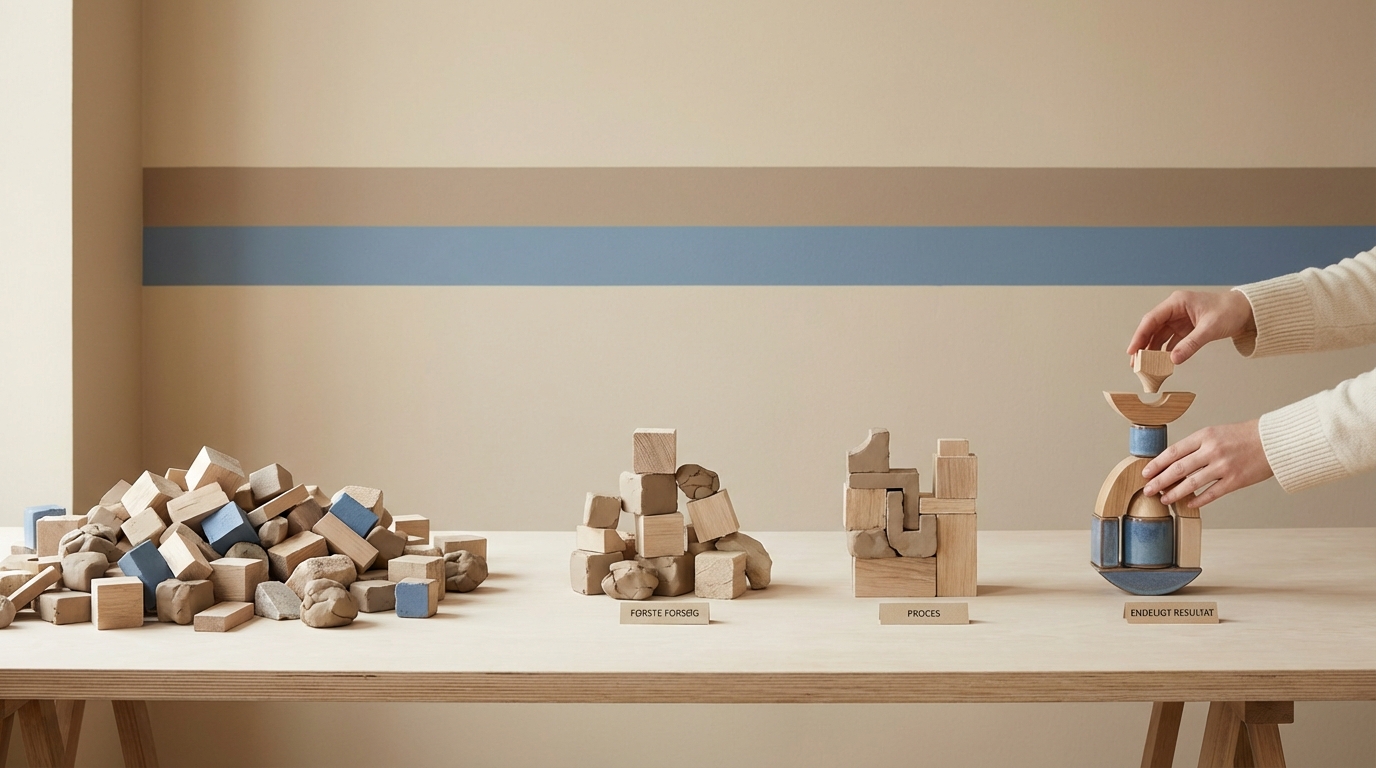 Fra rod til klarhed: Trinvis organisering af byggeklodser for 