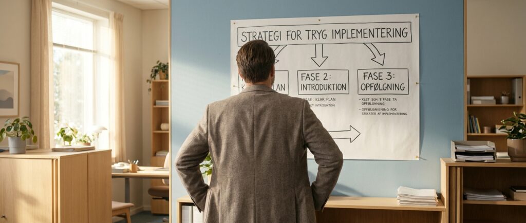 AI i den offentlige Sektor: Strategi og Tryg Implementering En klar AI-strategi i den offentlige sektor sikrer tryg implementering og overskuelig planlægning.