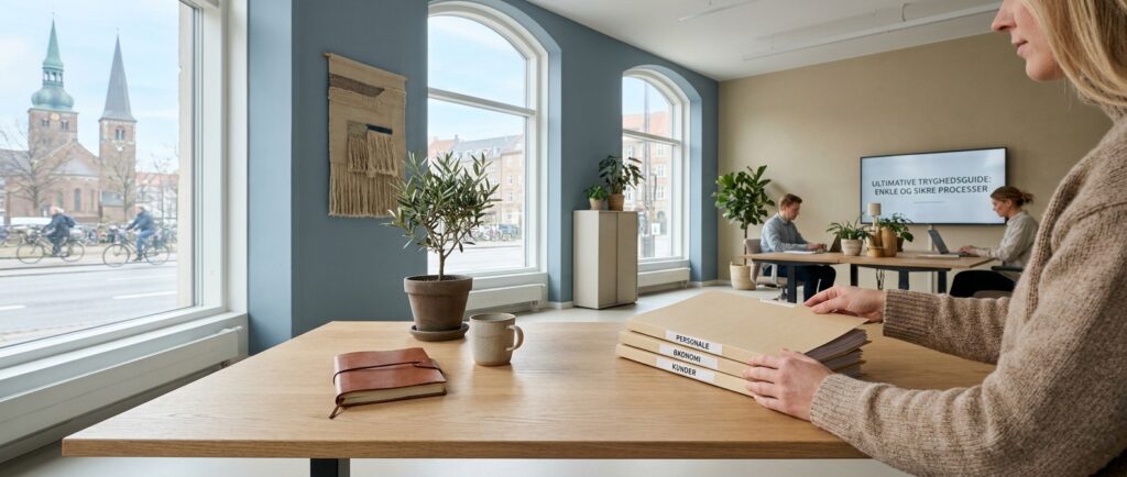 Tryg og organiseret dansk arbejdsplads. AI og GDPR: Den ultimative tryghedsguide giver ro.