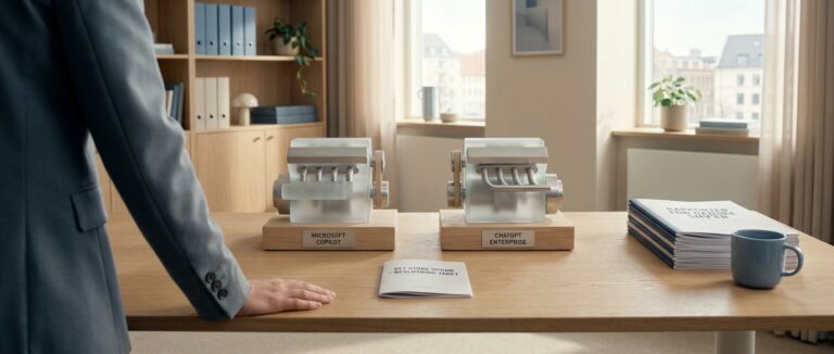 Det Store Opgør: Microsoft Copilot vs. ChatGPT Enterprise for Danske SMV'er Det Store Opgør: Microsoft Copilot vs. ChatGPT Enterprise for Danske SMV’er