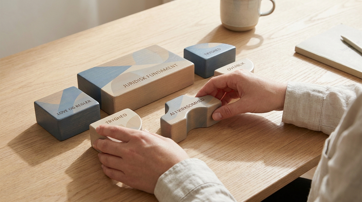 Juridiske faldgruber og muligheder med AI: Det store overblik for ledelsen Klare rammer for juridiske love og regler omkring AI, giver tryghed for virksomheden.