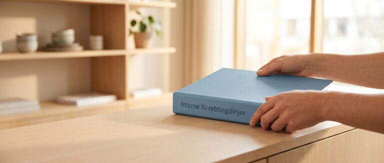 Interne retningslinjer for AI-brug: sådan gør I politikken konkret